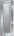 schuifdeurkom eloxeerd 70x25 mm 269-7-1=f1