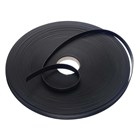 loodstrip kunststof  20 x 2.5 mm  zwart 50 m