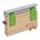 Henderson schuifdeurgarnituur - Single Top 1-deurs - ST15 - B01.04110