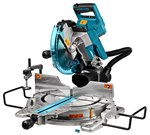 Makita radiaal accu afkortzaag - DLS111ZU - 2x18V - 260mm - excl. accu en lader - AWS zender - in doos