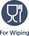 Tork Wiping Plus poetspapier (750 vel) - 2 laags -  blauw - 130052