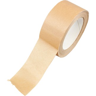 Zelfklevende milieubewuste verpakkingstape van papier - 50mm x 50m