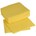 Ibex vaatdoek / huishouddoek geel - 380 x 400 mm - 10 st
