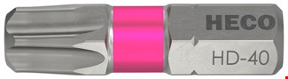 HECO schroefbits [10x] - Torx T-40 (HD40) - roze