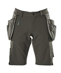 Mascot Advanced short - 17149-311 - afritsbare spijkerzakken - antraciet - maat C47