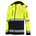 Tricorp softshell jack - Bi-color - Safety - 403007 - fluor geel/marine blauw - maat XXL