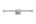 Dauby toiletrolhouder dubbel - Pure Plus Square - mat wit brons - 300 mm