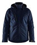 Blåkläder 4484 winterjas 4-weg stretch - blauw/zwart maat XXL