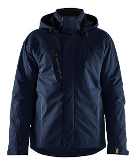 Blåkläder 4484 winterjas 4-weg stretch - blauw/zwart maat XXL