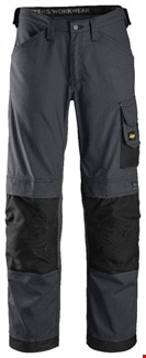 Snickers Workwear werkbroek - 3314 - staalgrijs - maat 256