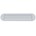 Hoppe briefplaat met veer - ovaal - 454 - 350x73mm - F1