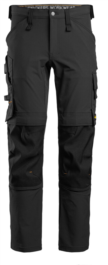 Snickers Workwear 6371 Full Stretch Werkbroek zwart - maat 56