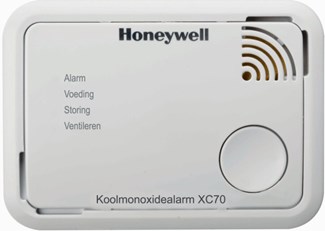 Honeywell autonome koolmonoxidemelder - XC70-NEFR-A - Android - 3V