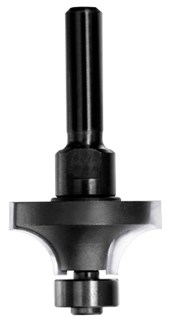 JSO-TR afrondprofielfrees - R=9.5mm met lager - D=33mm - S=8mm - HW