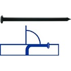 Hoenderdaal bombékop draadnagel [100x] - GEBLAUWD - STAAL - 2.0x20mm