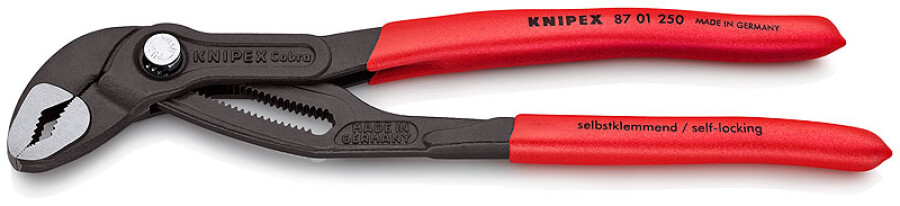 Knipex waterpomptang - 250 mm - Cobra - kop gepolijst - 87 01 250