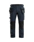 Blåkläder 1750 werkbroek stretch blauw/zwart maat 50