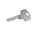 DOM dubbele profielcilinder - 333 Plura SKG2 - met T-koppeling - set à 2 stuks - 1/30 x 30 mm - 1/30 x 45 mm