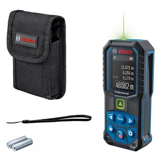 Bosch laserafstandmeter - GLM 50-25 G  - 50m - IP65 - 2xAA