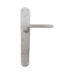 Dauby deurkruk op schild - Pure PH1928 / P40 - mat wit brons - blind