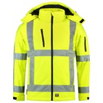 Tricorp soft shell jack RWS - Safety - 403003 - fluor geel - maat S