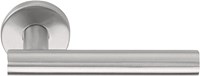 Formani deurkrukken LBVII-19 - BASICS - geveerd op rozet - mat RVS