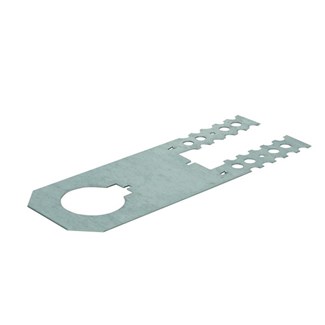 Gebr. Bodegraven leuninganker - 256 mm - 90x1,25 mm - verzinkt