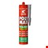 Griffon montagelijm - PolyMax Fix & Seal Express - 425 gram koker - grijs 