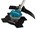 Makita accu bosmaaier U-greep - DUR368APT2 - 2x18V - 2x5.0 Ah accu en duo snellader - in doos