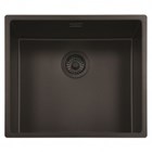 Reginox rechthoekige spoelbak - 50x40 cm - New York Jet Black - 200 mm diep