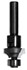 JSO-TR afrondprofielfrees - R=4mm met lager - D=20mm - S=8mm - HW