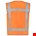 Tricorp veiligheidsvest - RWS - rits - fluor oranje - maat M-L - 453019