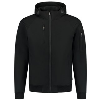 Tricorp 402704 softshell bomber capuchon RE2050 zwart maat XXL