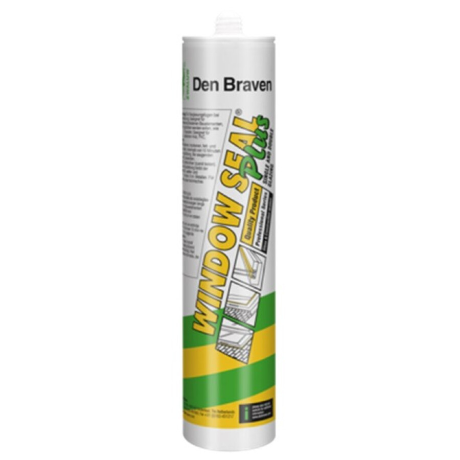 Zwaluw Window Seal Plus - beglazingskit - 310 ml koker - grijs