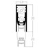 Luvema TO20F103 brandvertragende valdorpel 103cm