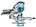 Makita LS0816F 230 V Radiaal afkortzaag 216 mm