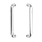 Intersteel deurgrepen U-vorm - 330 mm - Ø 30 mm - RVS geborsteld