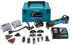 Makita accu multitool - DTM51RTJX3 - 18V - 2x5.0 Ah accu en snellader - met acc. in Mbox