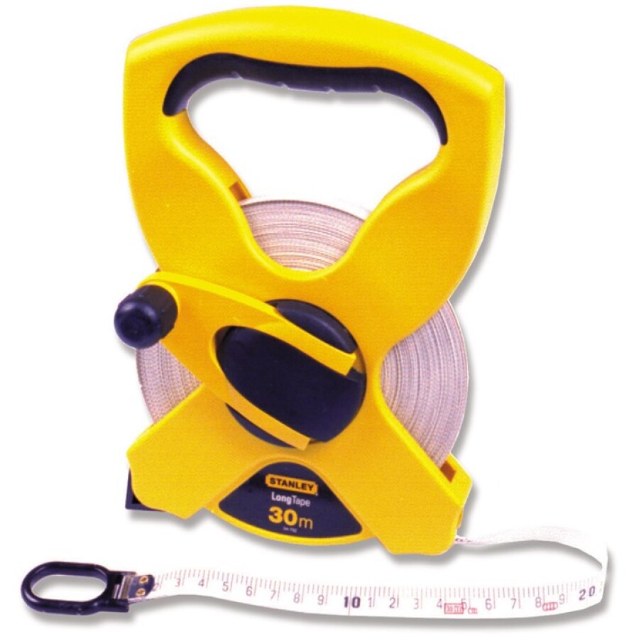 Stanley landmeter - Fiberglas - 12.7 mm x 30 m - 2-34-792