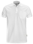 Snickers Workwear 2708 unisex poloshirt Wit L