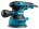 Makita excenter schuurmachine 230V - BO5041K - 300W - in koffer