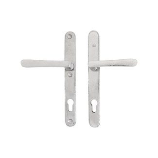 Dauby veiligheidsgarnituur kruk/kruk - Pure PHL + PHL - wit brons - profielcilinder 92 mm