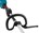 Makita accu bosmaaier D-greep - UR201CX1 - 36V - connector type - Incl. NLBPDC1200A02