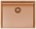 Reginox New York 5040 R10 vlak+onderbouw Comfort spoelbak - Copper