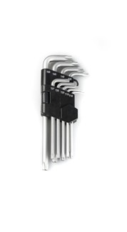 Ivana 55138 Stiftsleutelset 9-delig - Torx TR T10 t/m T50