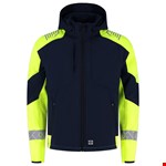 Tricorp Softshell Capuchon Reflective Redefined 406111 Ink/Yellow - maat S
