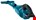Makita accu steelstofzuiger - DCL282FZ - 18V - blauw - excl. accu en lader - in doos