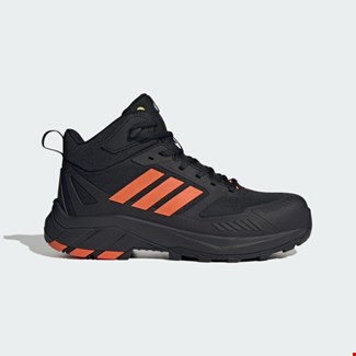 Adidas werkschoenen Gradix Mid S3S zwart/oranje - maat 42