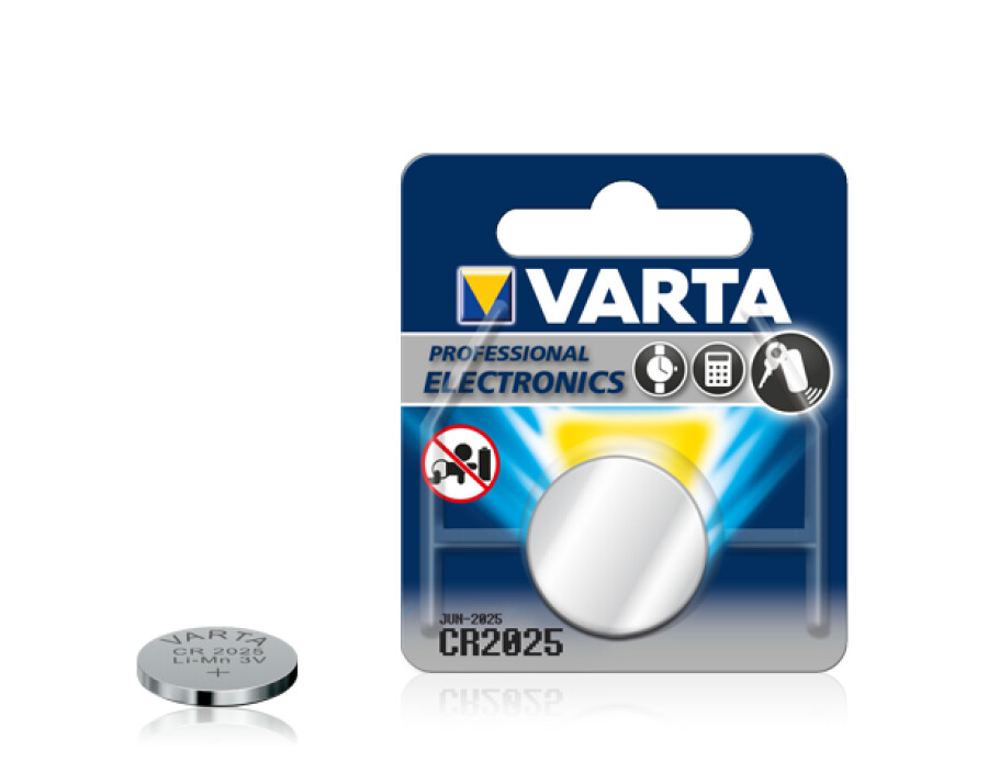 Varta knoopcel - Lithium 3V - CR2025 (6025)