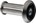 ABUS deurspion 2200 S - zichtveld 180° - Ø14 mm - deurdikte 35/53 mm - zilverkleurig